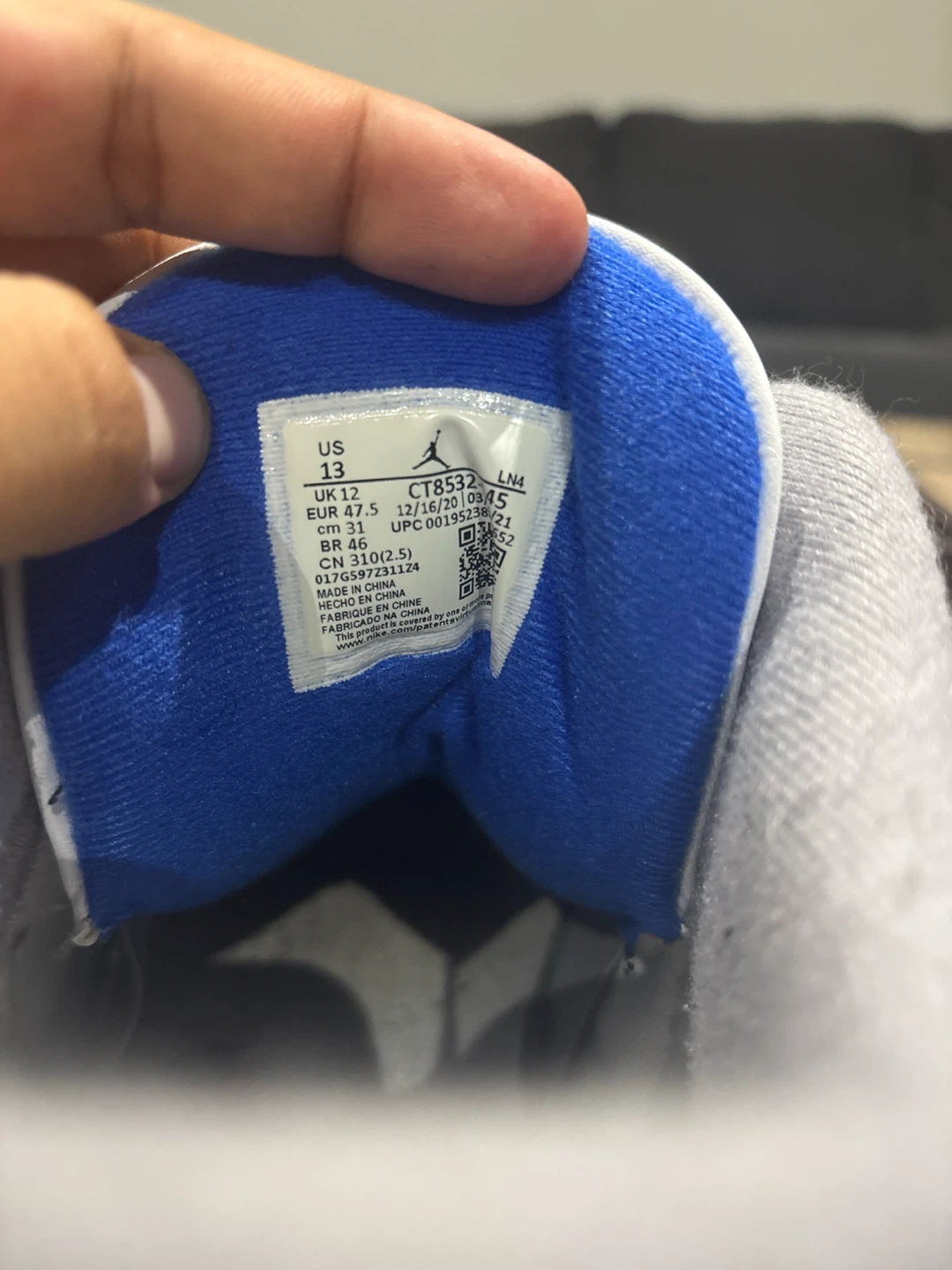 Air Jordan 3 Retro Racer Blue - photo 4