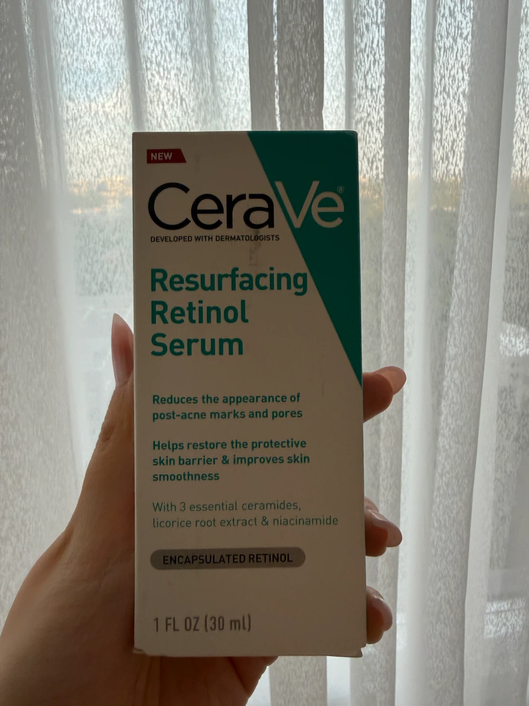 CeraVe retinol resurfacing serum