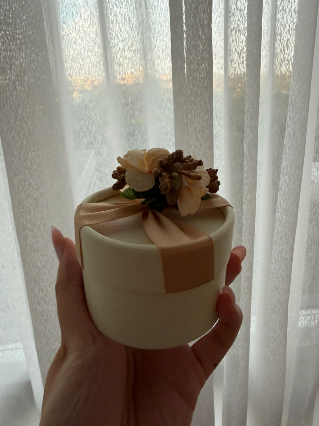 Small floral gift box