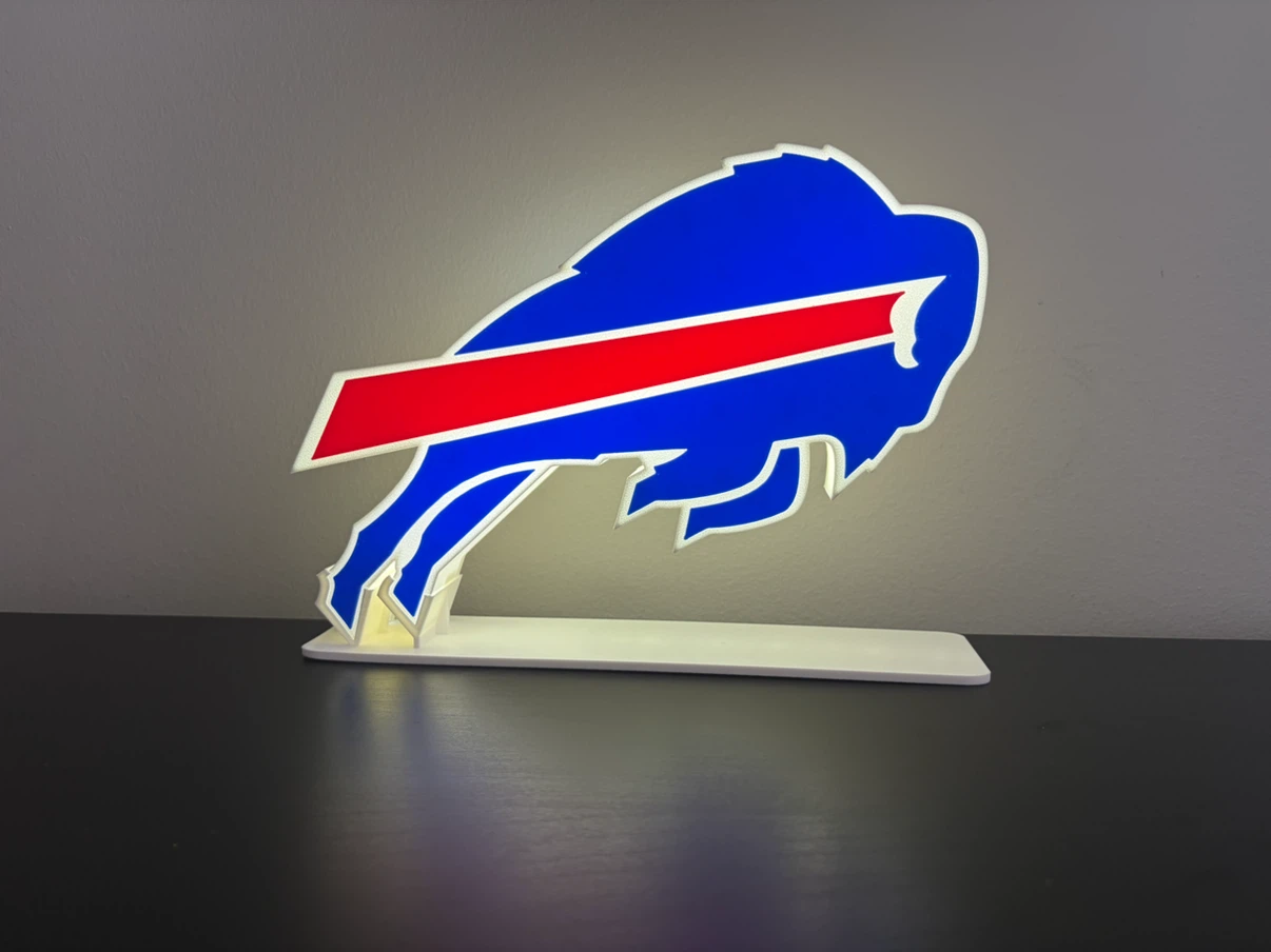 Buffalo Bills LED Light Box - photo 2