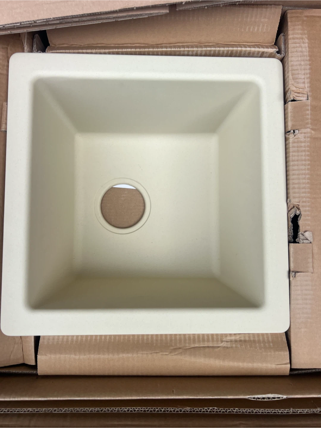 Houzer Quartzstone Granite Dual Mount Bar Sink - Sand - photo 2