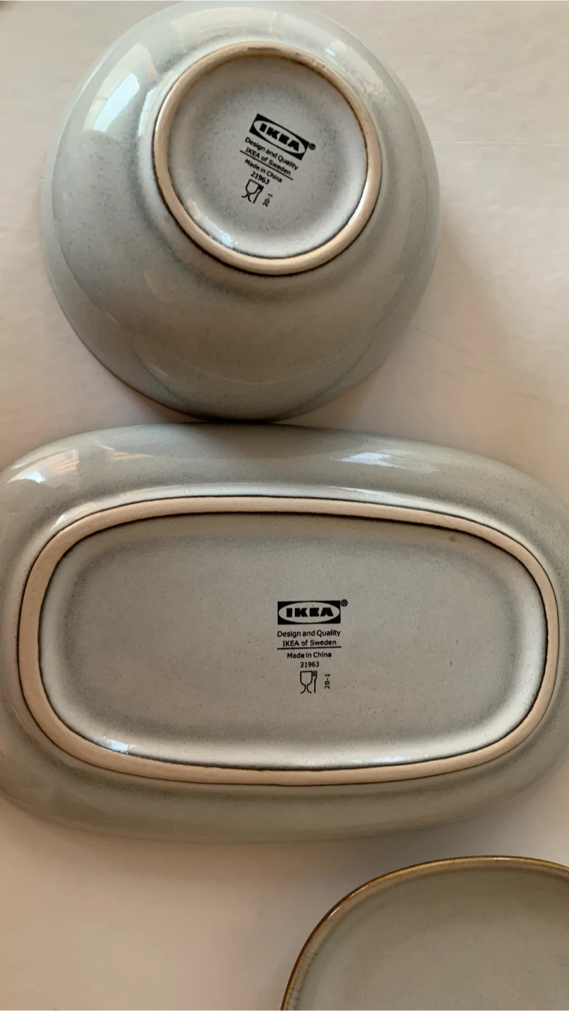 IKEA GLADELIG Bowl & Plate Set - photo 3