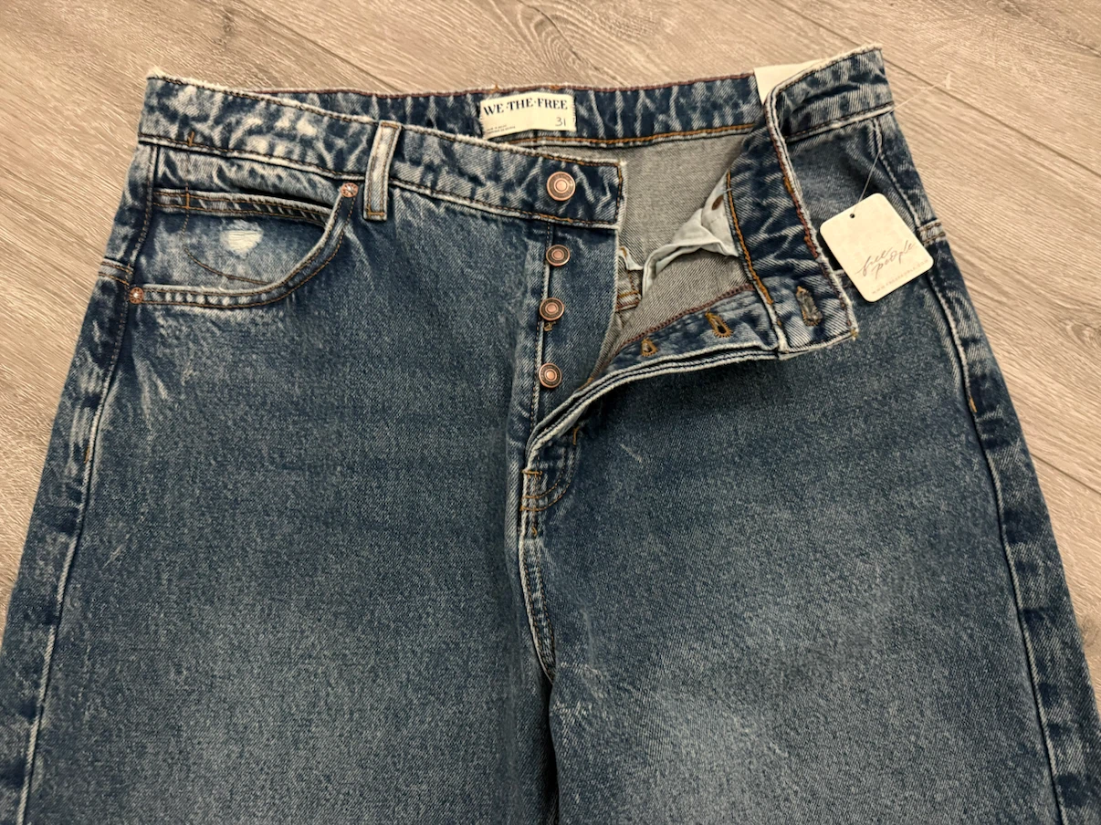 Free People Denim Jeans Size 31 - photo 3