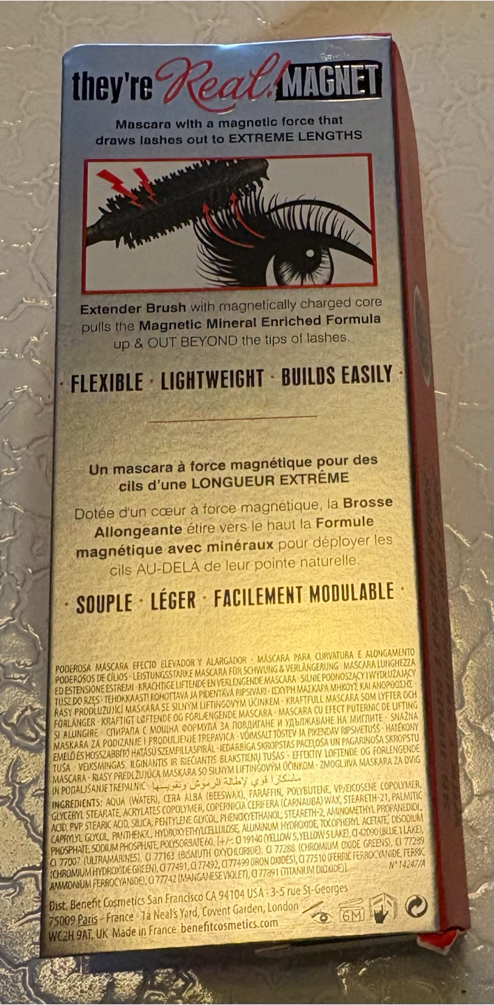 ✨✨Benefit They're Real! Magnet Extreme Length Mascara - photo 2