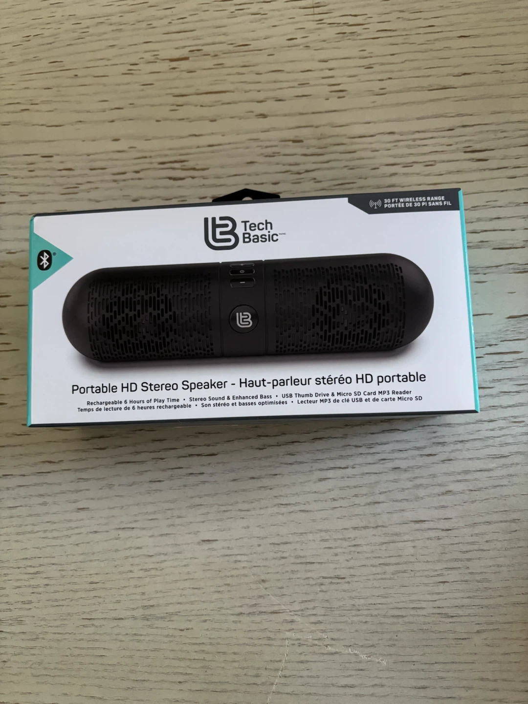 TechBasic Portable HD Stereo Speaker