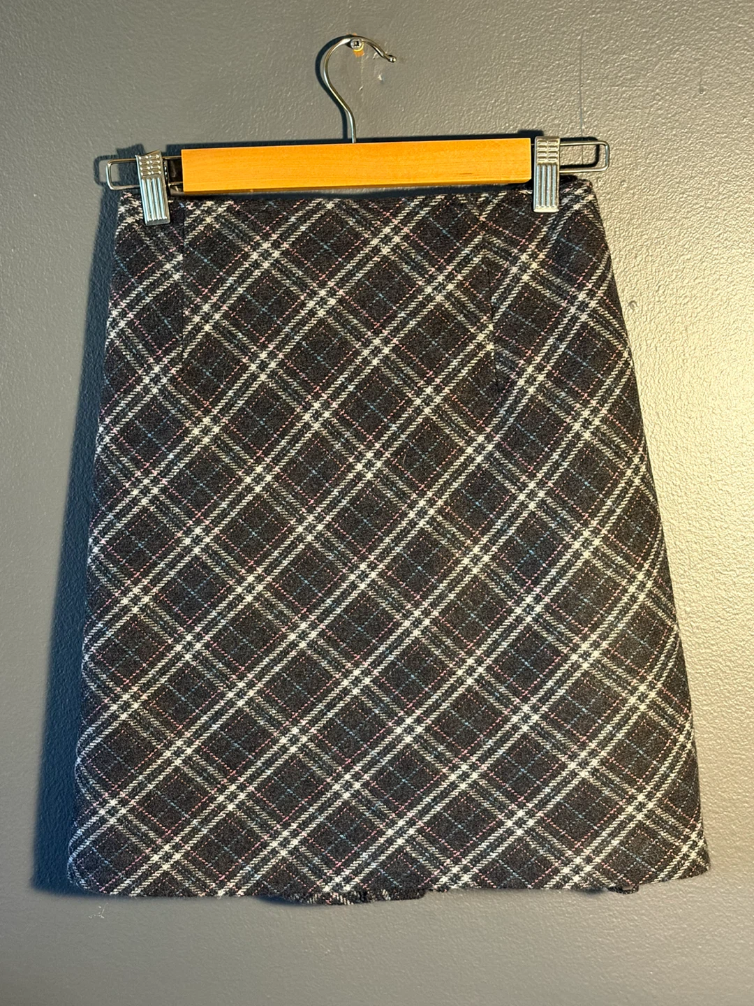 Sill Plaid Pleated Mini Skirt - photo 2