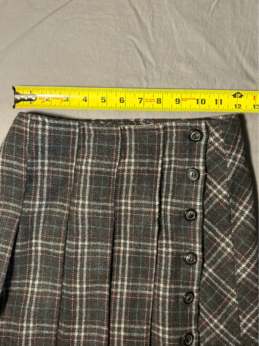Sill Plaid Pleated Mini Skirt - photo 3