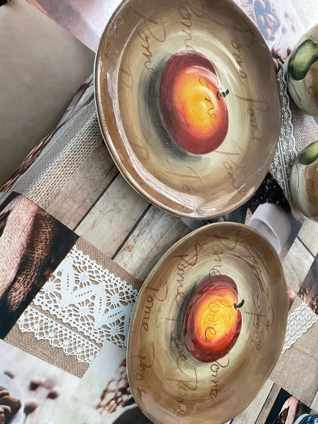 Decorative Fruit Plates and Bowls Set - photo 4