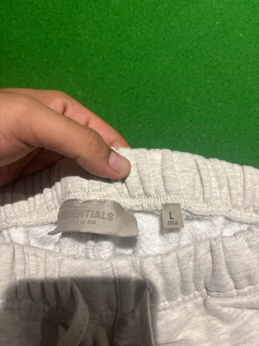 ESSENTIALS Fear of God Sweatpants Grey Size L - photo 3