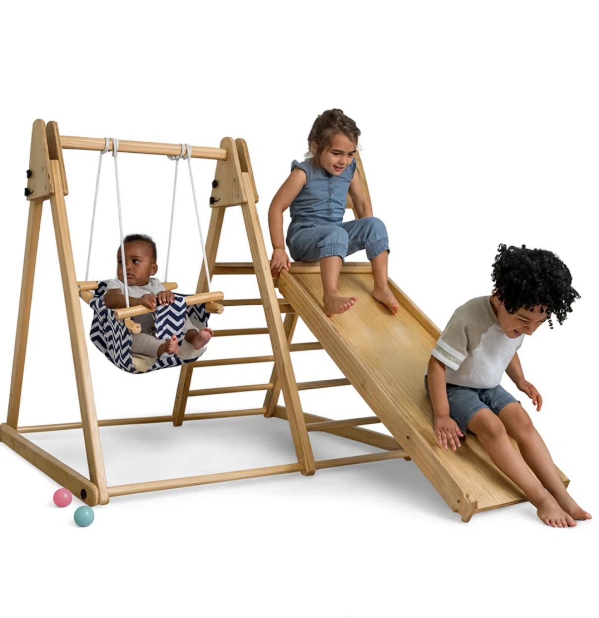 Avenlur Juniper Real Wood Folding Playset