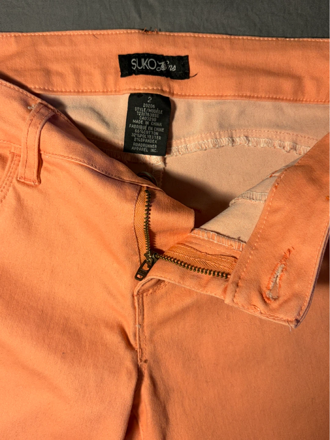 SUKO Jeans Coral Pink Cropped Jeans - photo 3