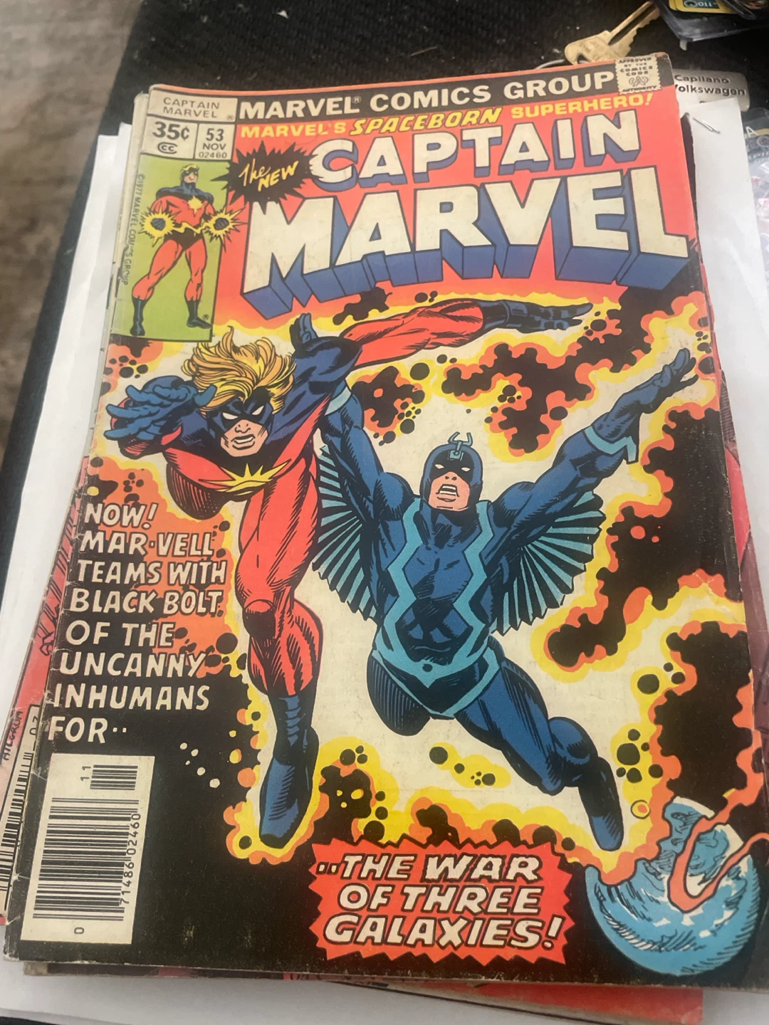 The New Captain Marvel #53 Comic Book
