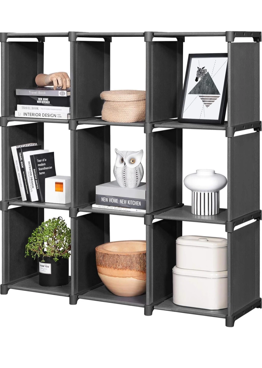 Grey 6-Cube Storage Organizer (INFO IN DESCRIPTION) - photo 2