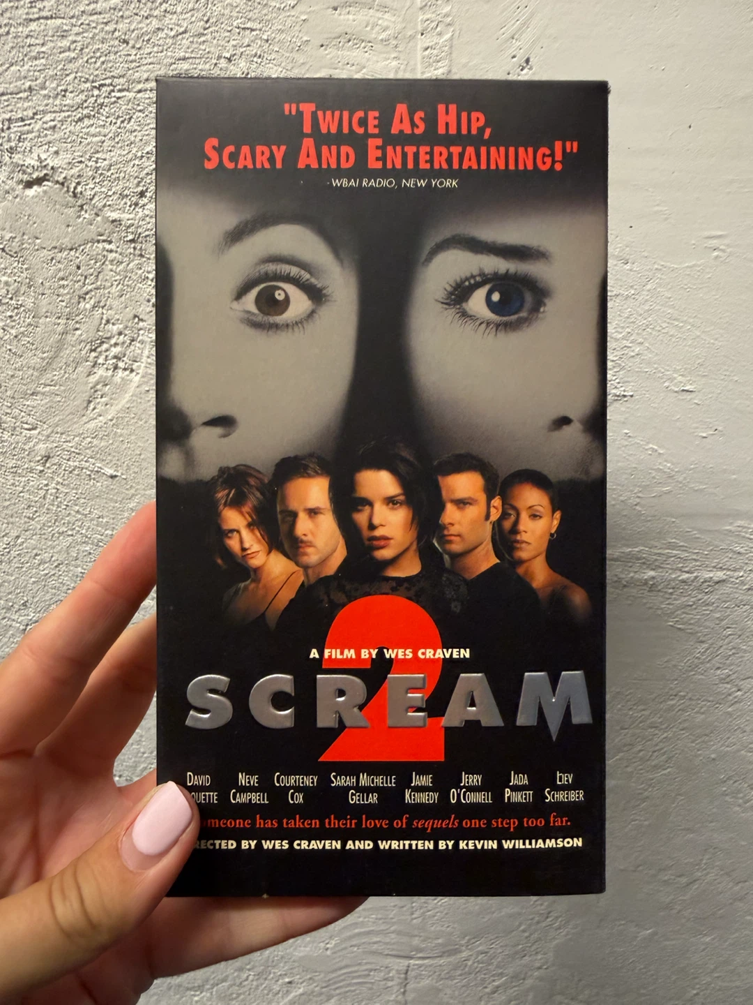 Scream 2 and 3 VHS Movies