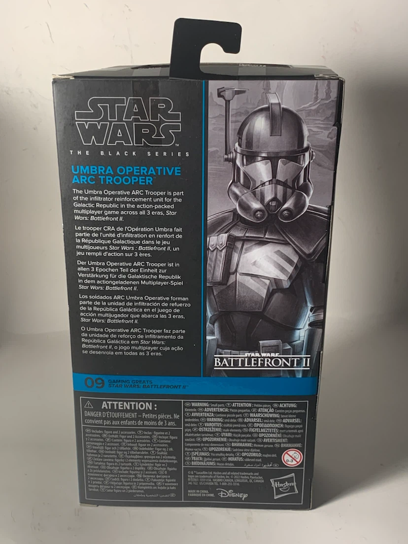 Star Wars The Black Series Umbra Operative ARC Trooper Toy - photo 2