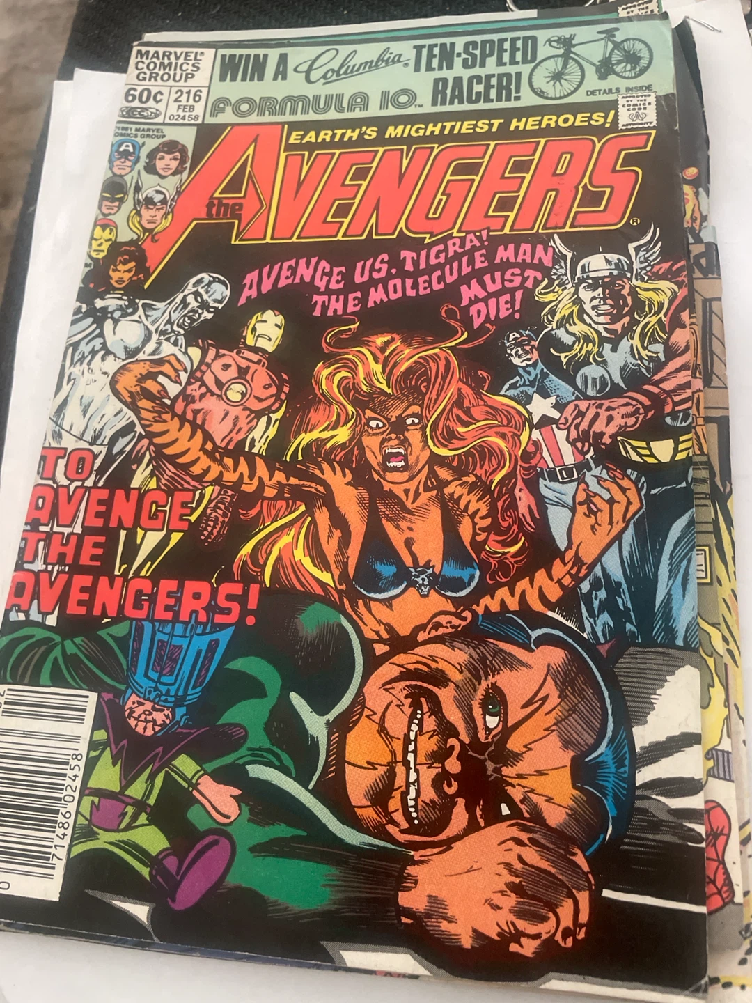 The Avengers Comic #216