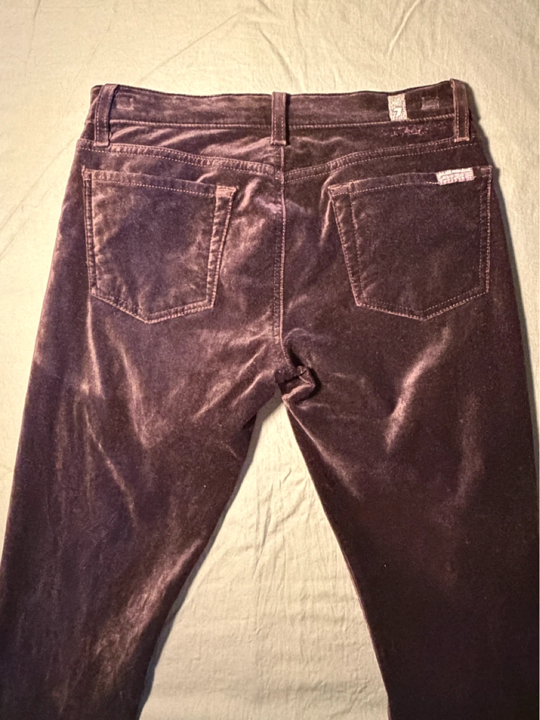 7 For All Mankind Velvet "The Skinny" Jeans - photo 4