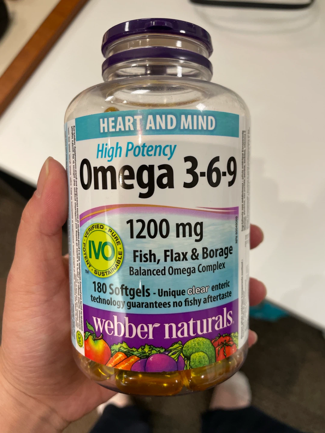 Webber Naturals Omega 3-6-9 Softgels