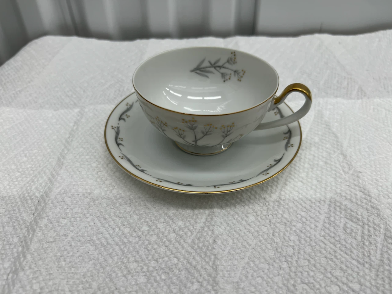 55pc Seyei Empress China Debutante 507 Dinnerware Set - photo 5
