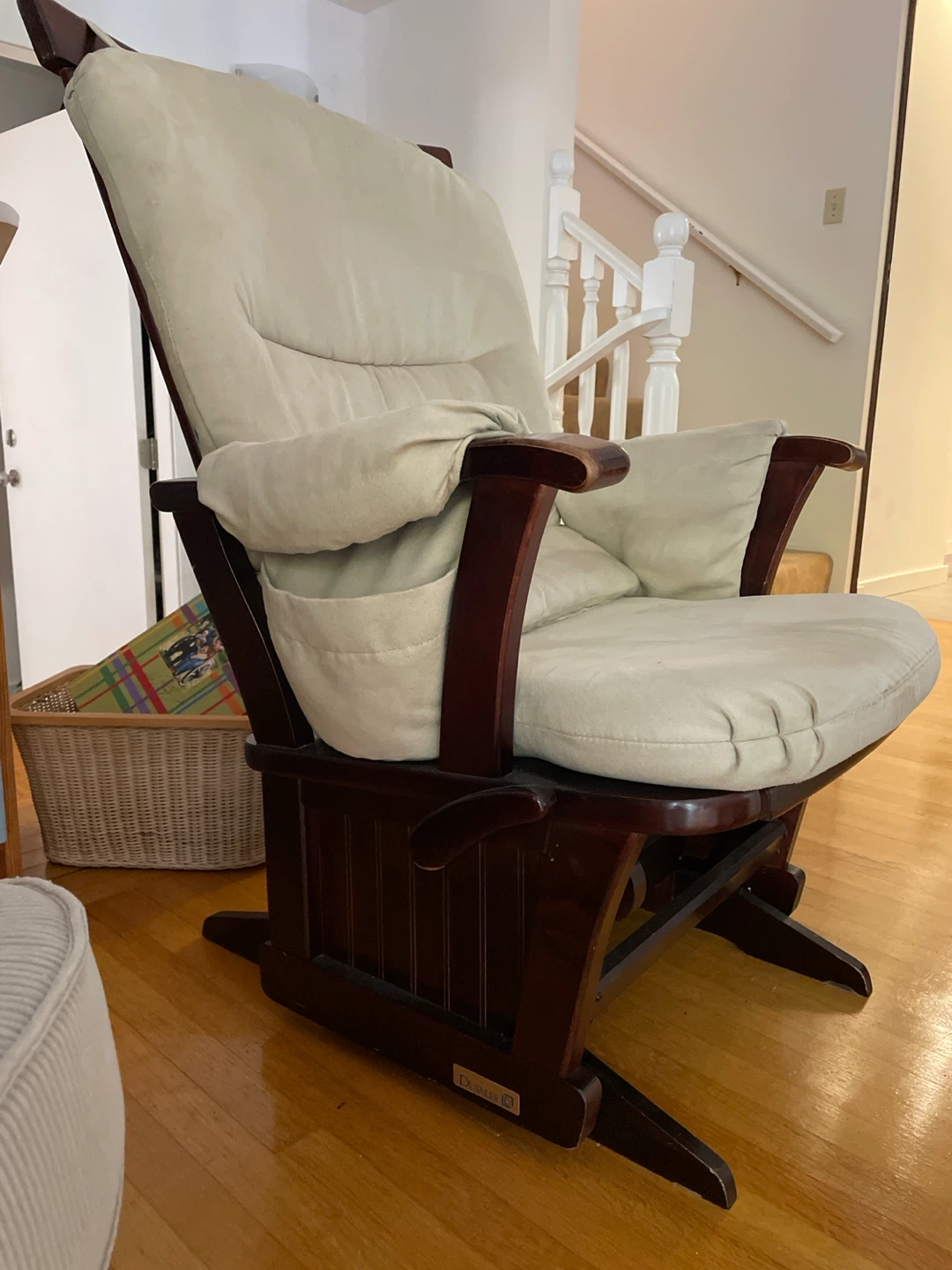 Dutailier Glider Rocker Chair with Ottoman - photo 4
