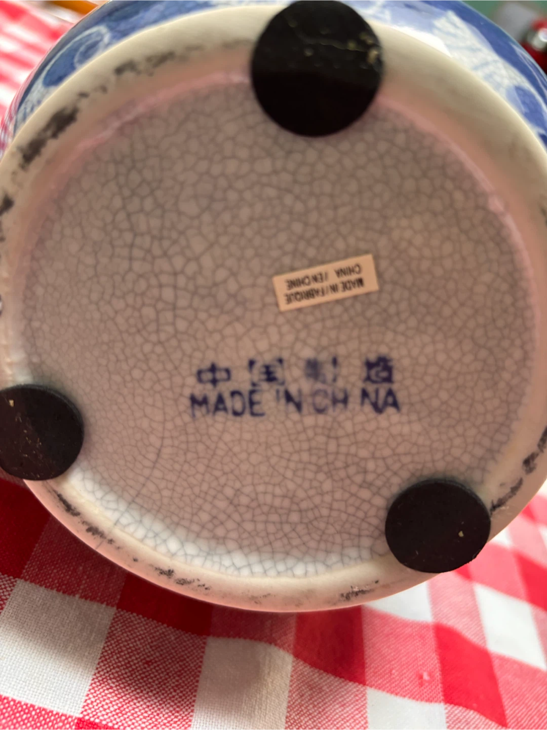 Blue and White Floral Pitcher - photo 3