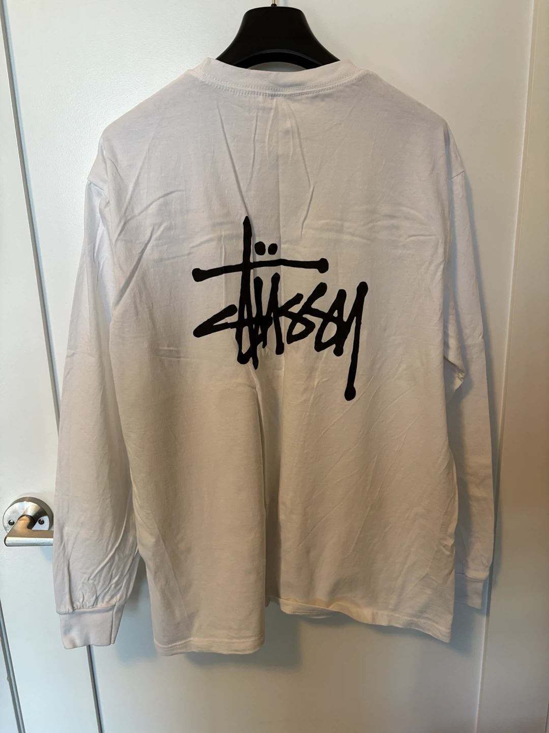 Stüssy White Long Sleeve T-Shirt - photo 2