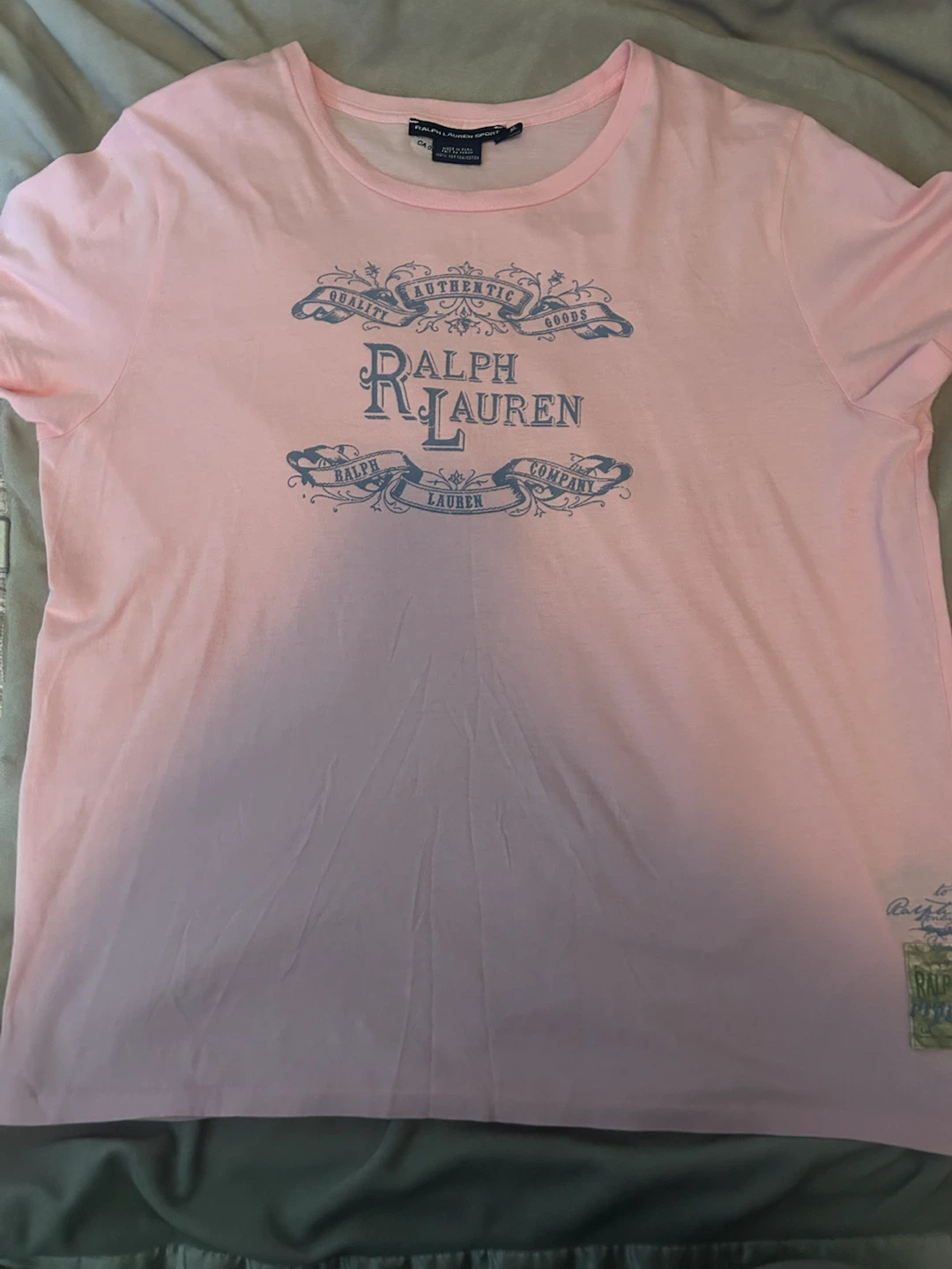 Pink Ralph Lauren Sport T-Shirt XL