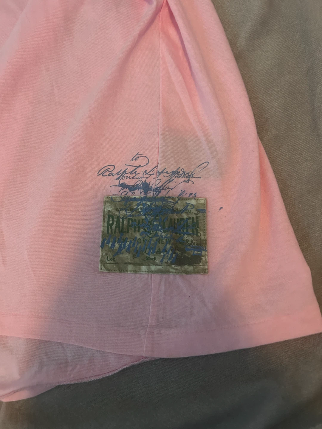 Pink Ralph Lauren Sport T-Shirt XL - photo 2