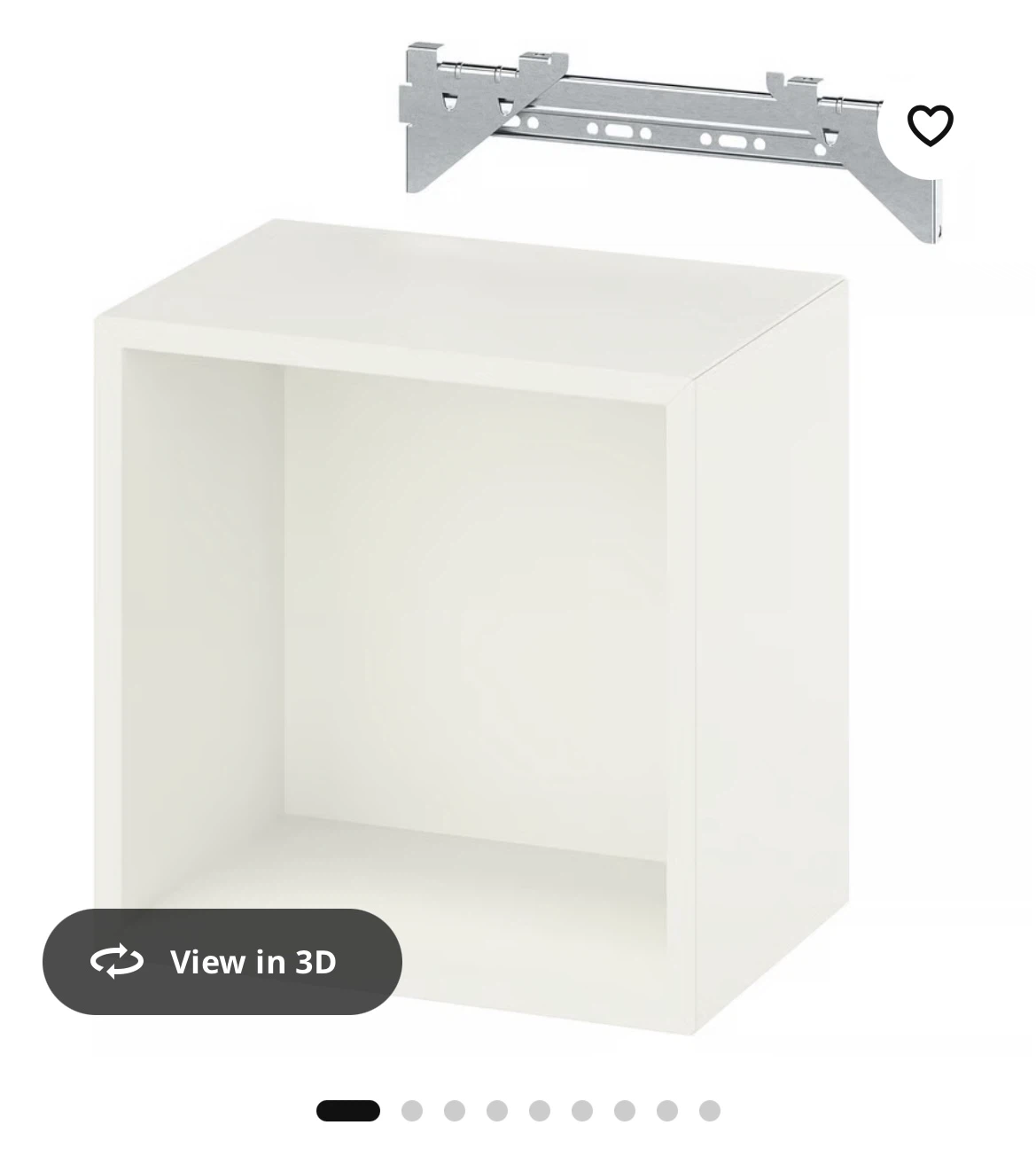 IKEA EKET Wall-Mounted Shelf – White