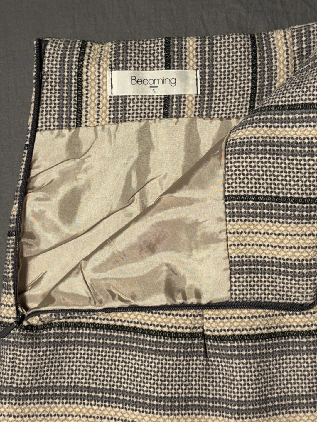 Becoming Striped Mini Skirt Size S - photo 4