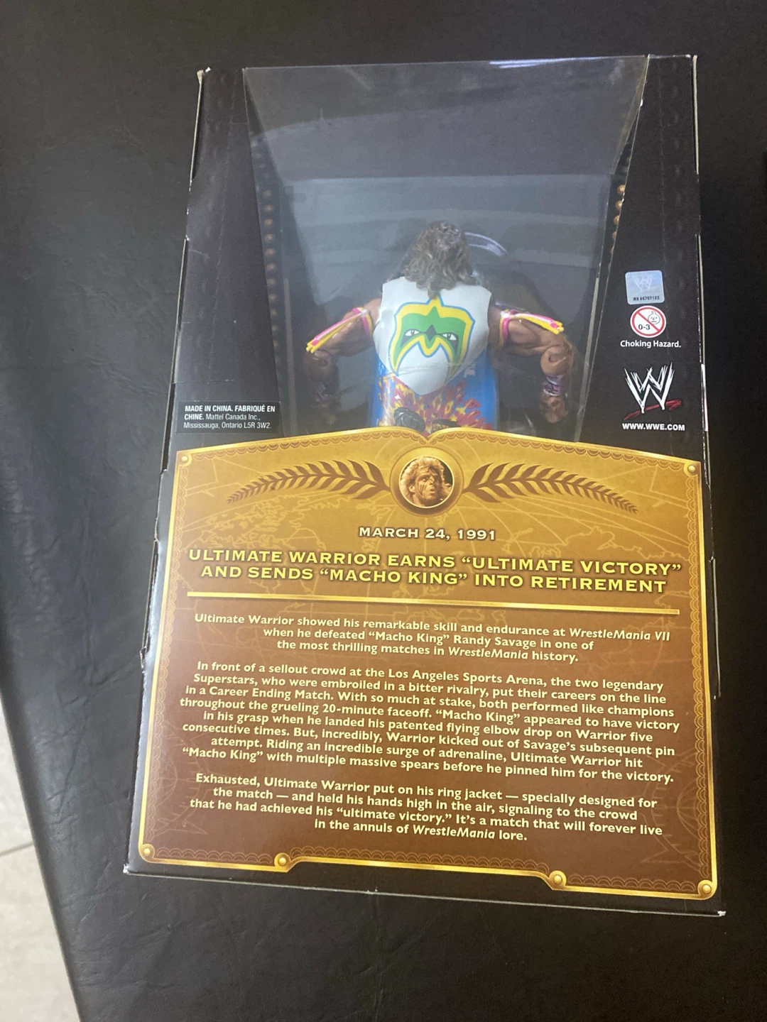 WWE Ultimate Warrior Defining Moments Figure - photo 2