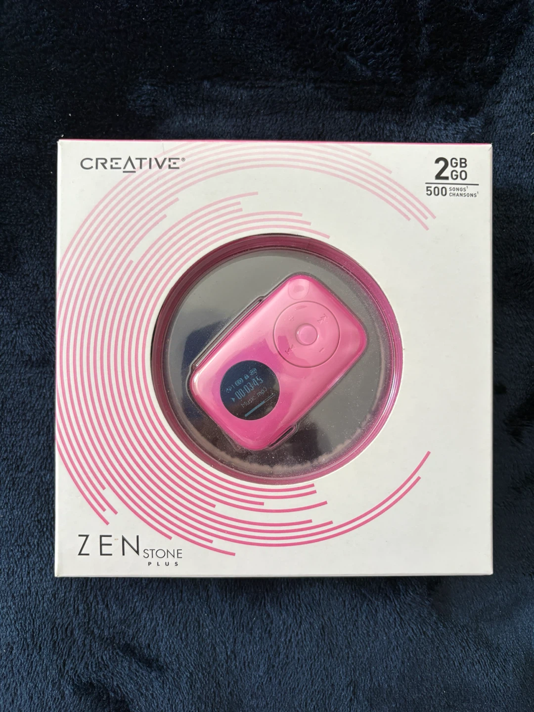 Creative Zen Stone Plus MP3 Player Pink 2GB