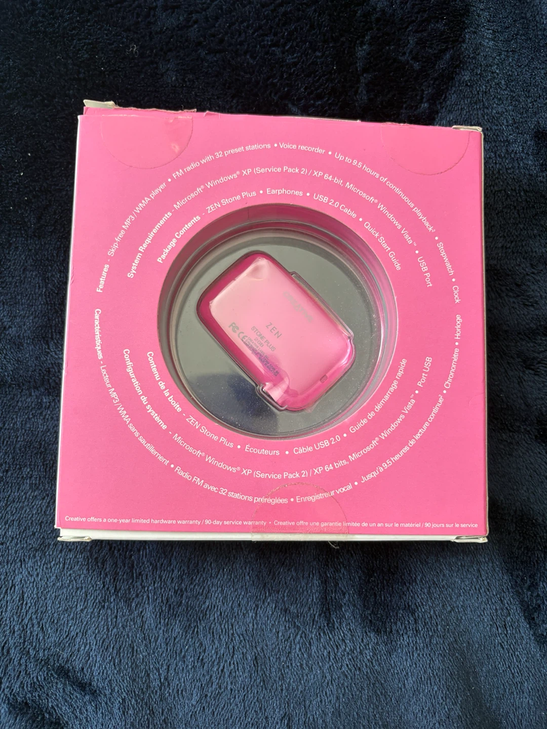 Creative Zen Stone Plus MP3 Player Pink 2GB - photo 2