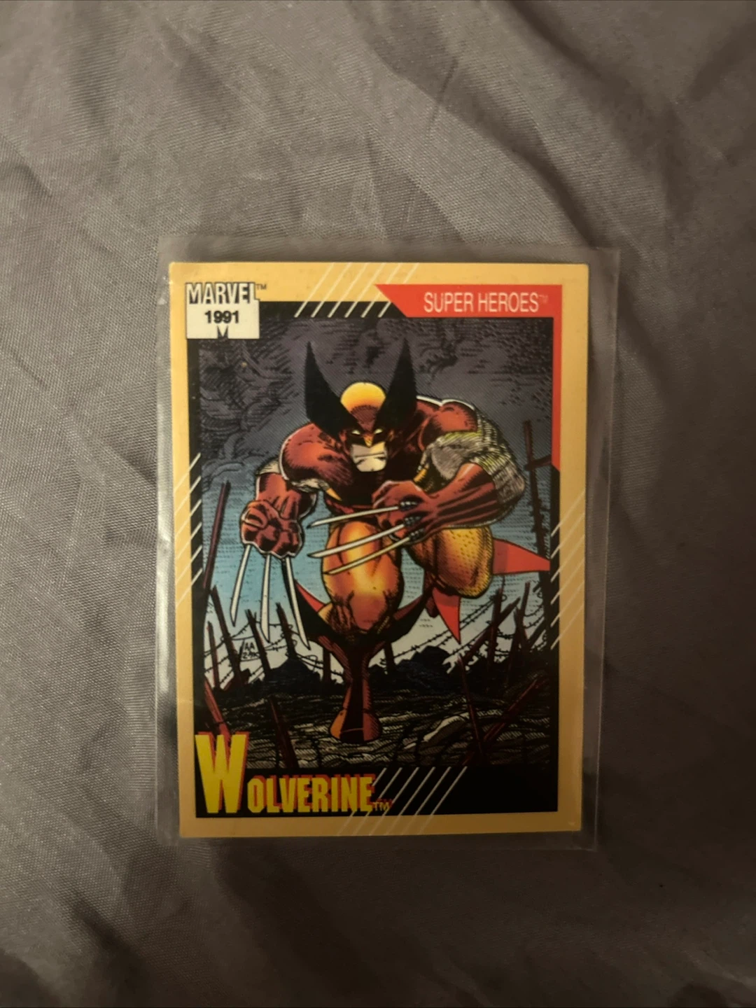 Marvel Wolverine Trading Card 1991