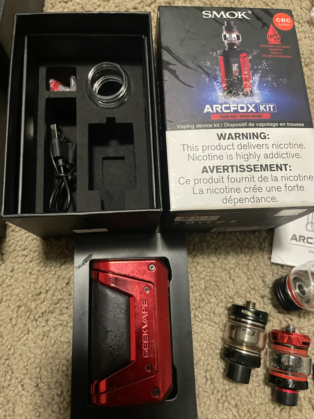 SMOK Arcfox Kit Prism Red - photo 2