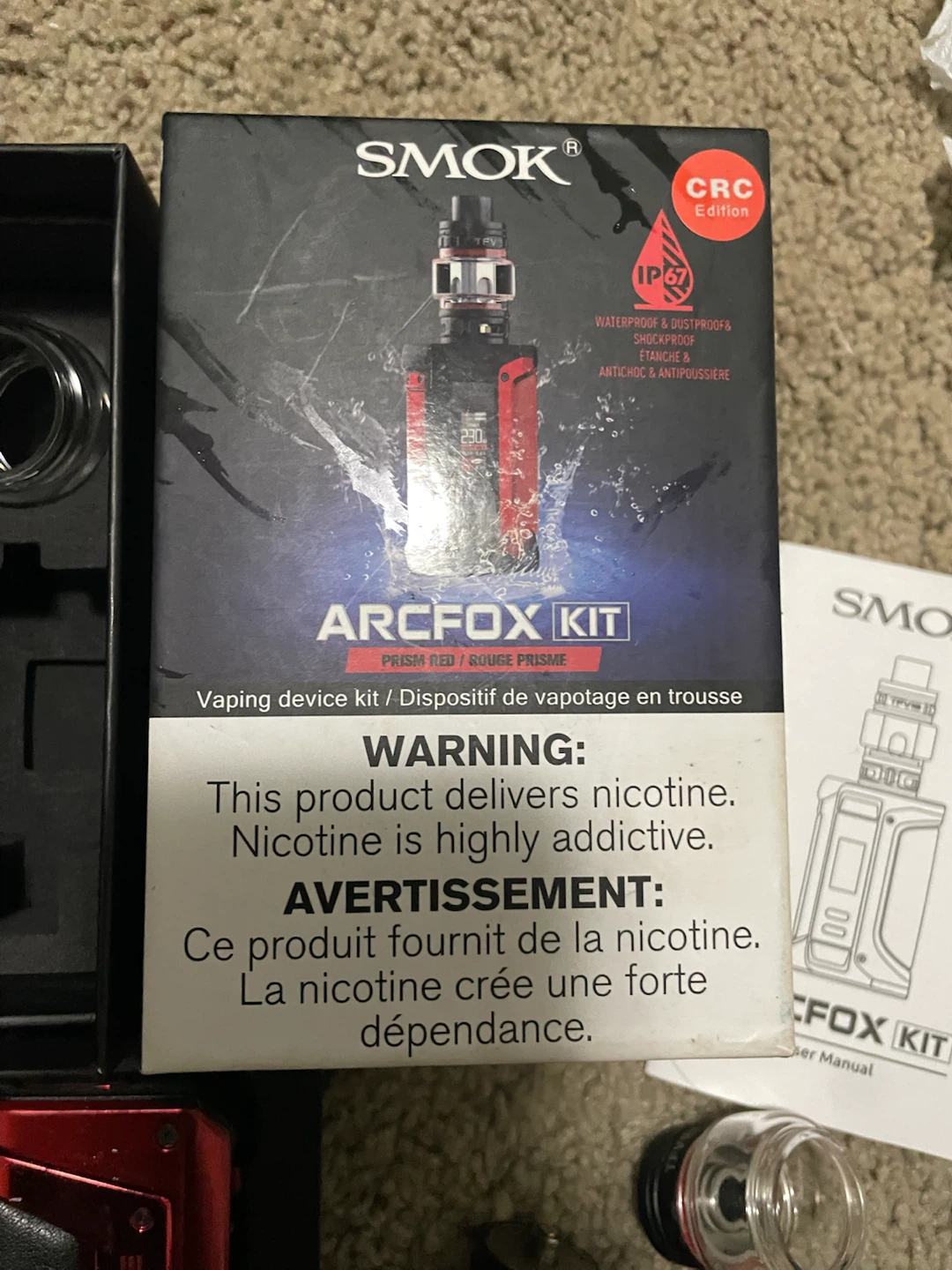 SMOK Arcfox Kit Prism Red - photo 5