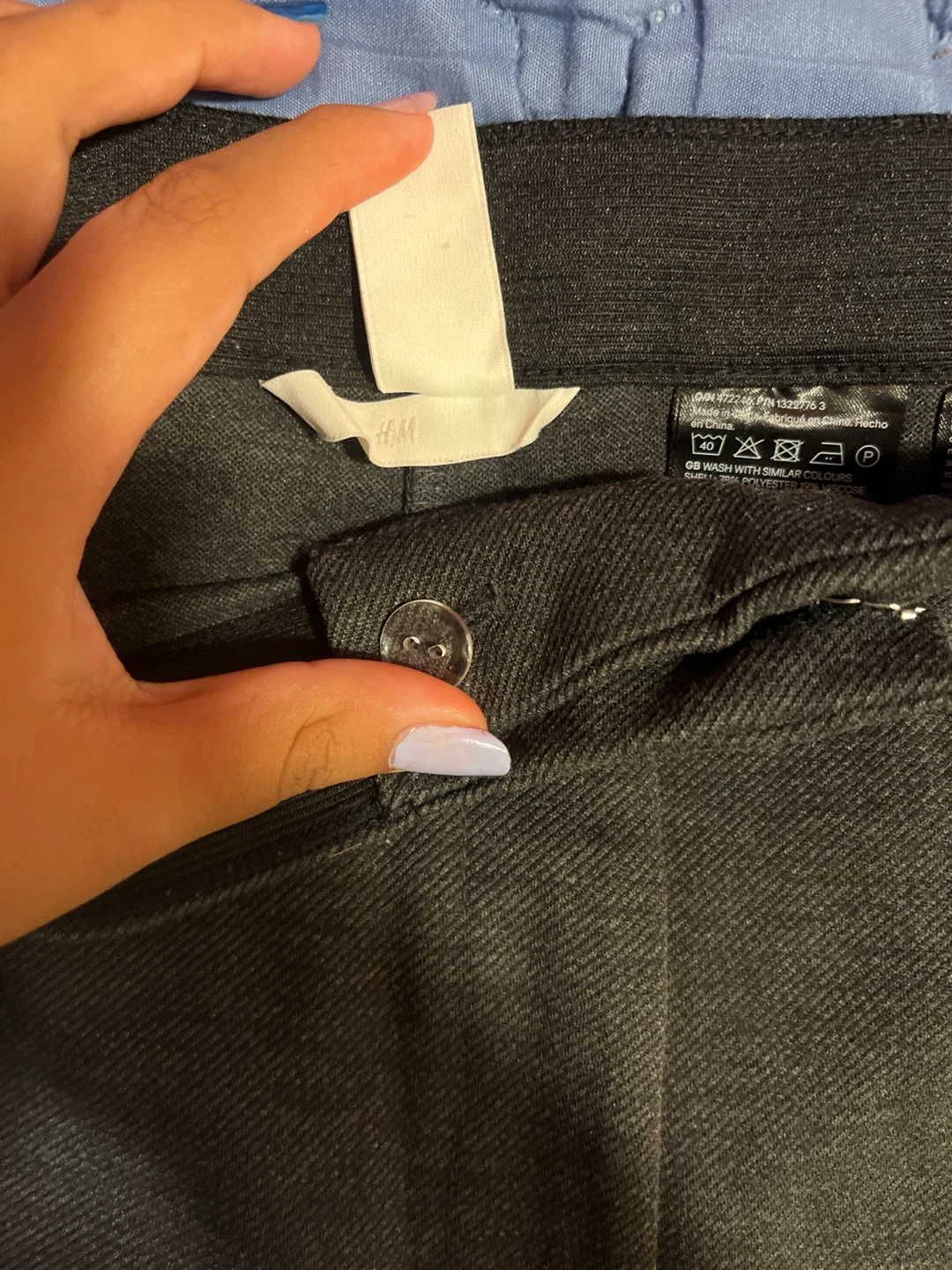 H&M Grey Trousers flared - photo 2