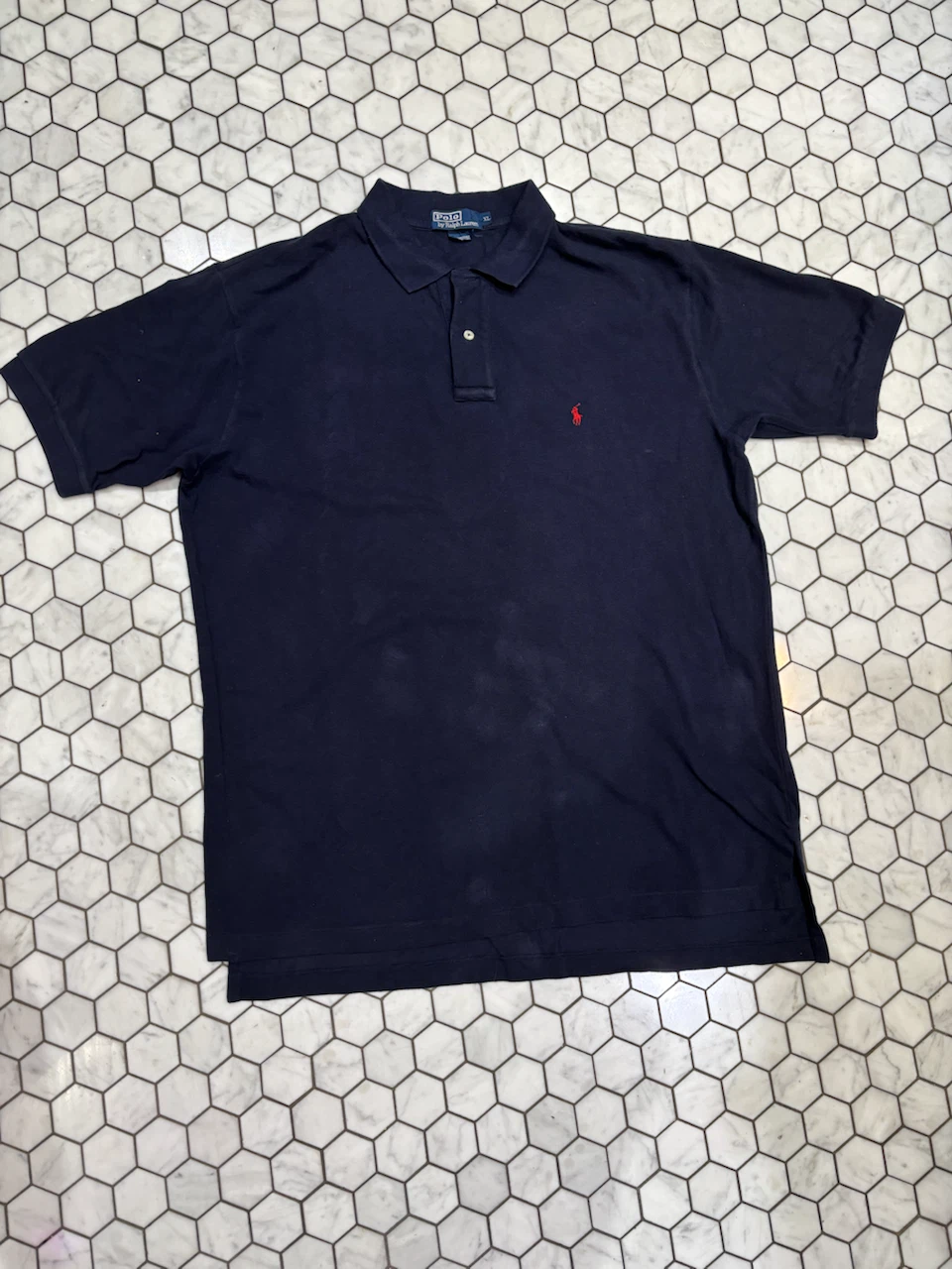 Polo by Ralph Lauren Men's Navy Polo Shirt