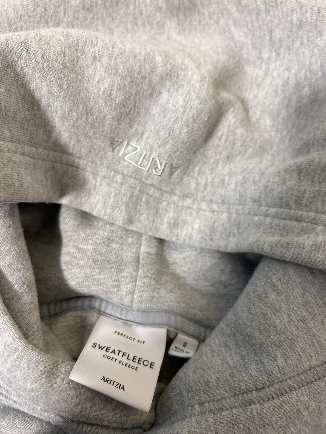 aritzia grey hoodie - photo 2