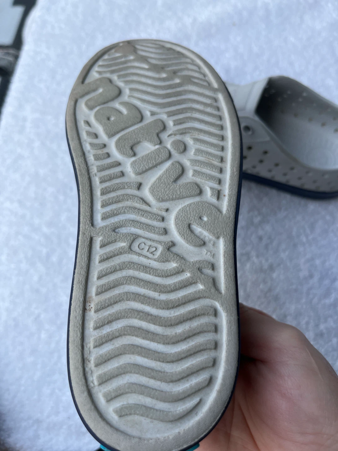 Native Shoes - Light Grey/Navy - photo 3