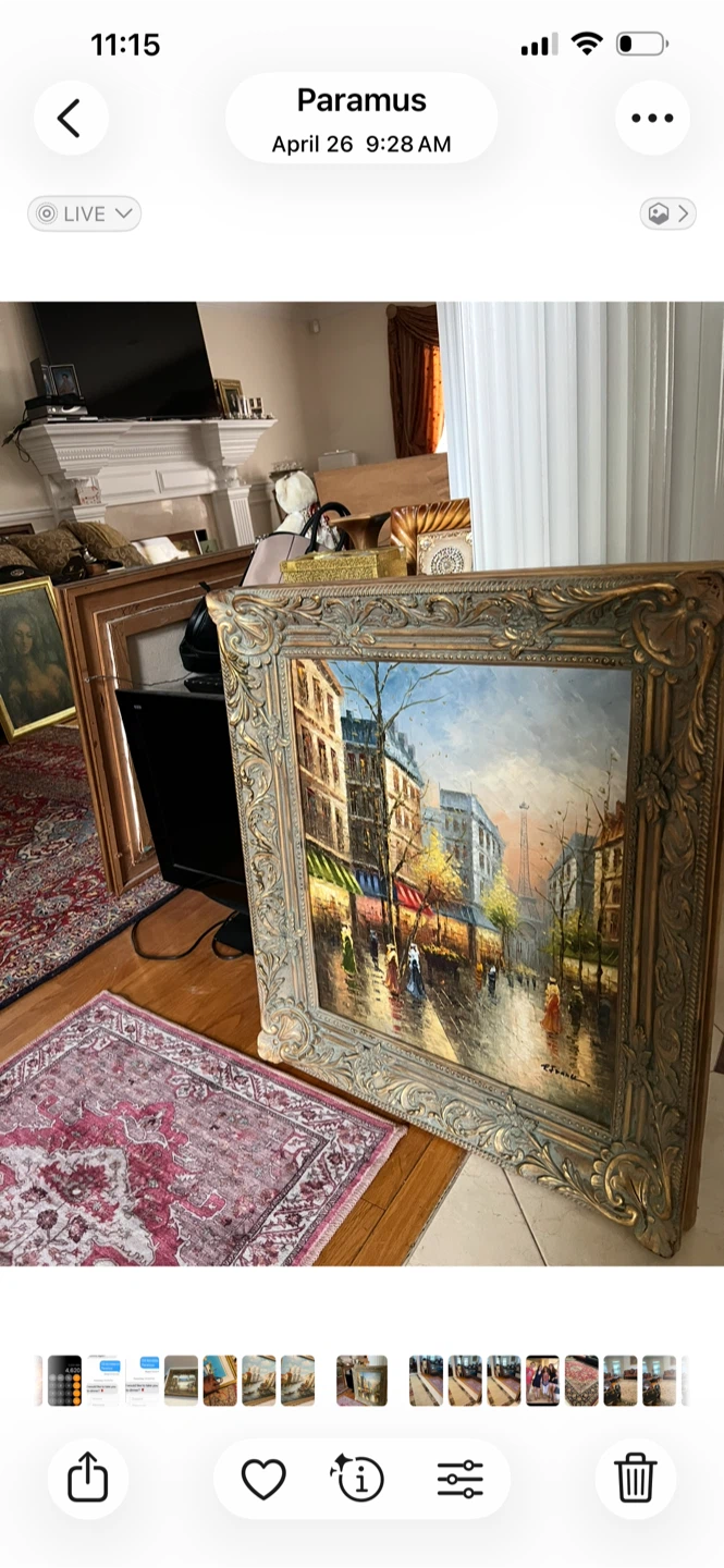 Original Oil Painting "Spring Day" by Mark - photo 2