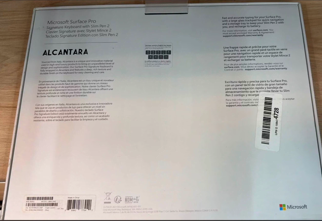 Microsoft Surface Pro Signature Keyboard with Slim Pen 2 - photo 2