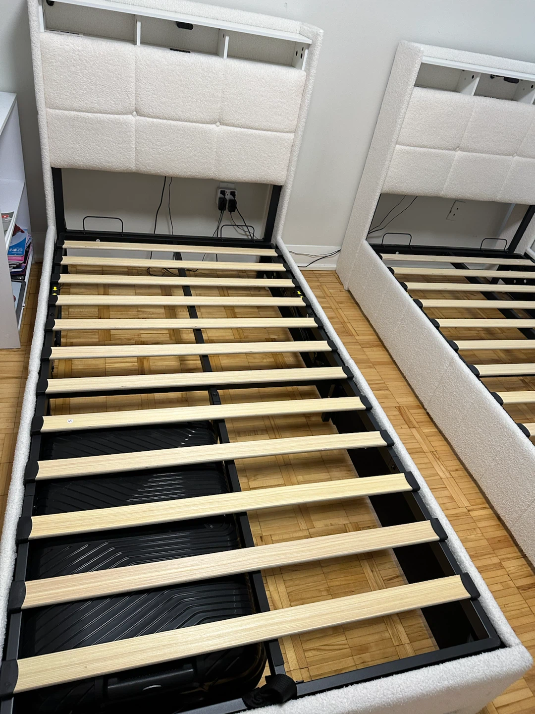 2 Twin Beds with LED Lights & Under-Bed Storage - photo 4