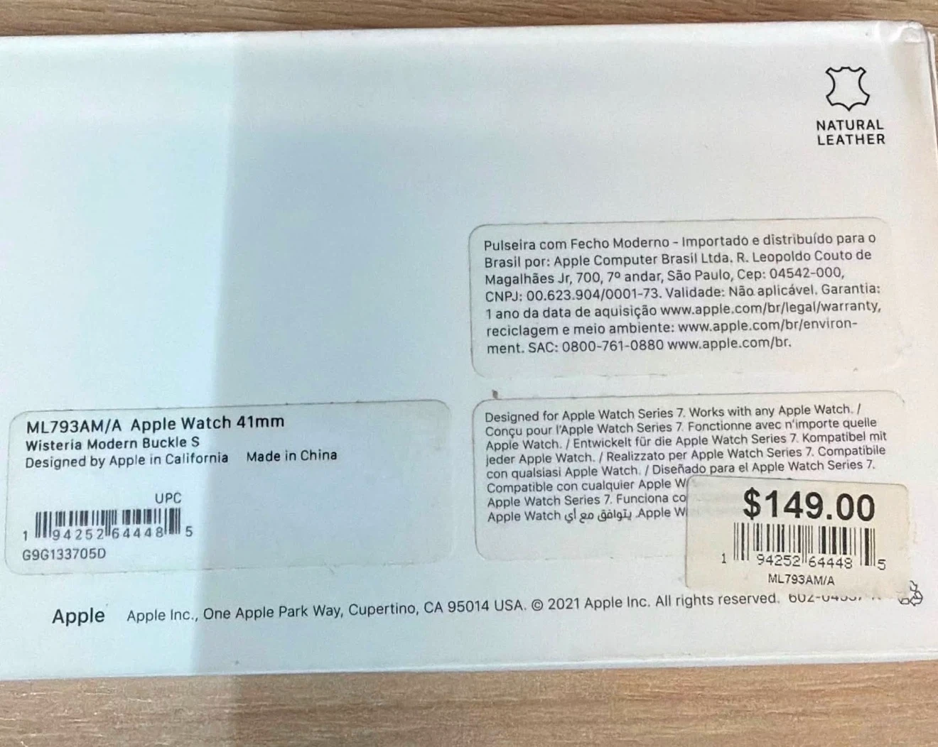 Apple Watch 41mm Wisteria Modern Buckle Band - photo 2