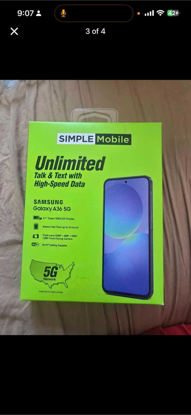 Samsung Galaxy A36 5G Smartphone - photo 3