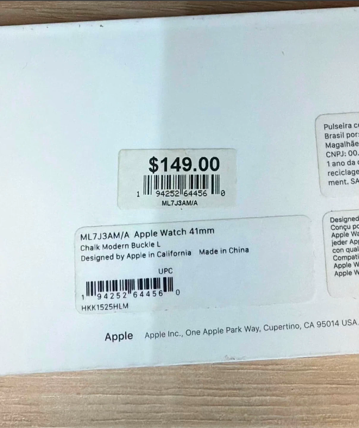 Apple Watch 41mm Chalk Modern Buckle Band - photo 2