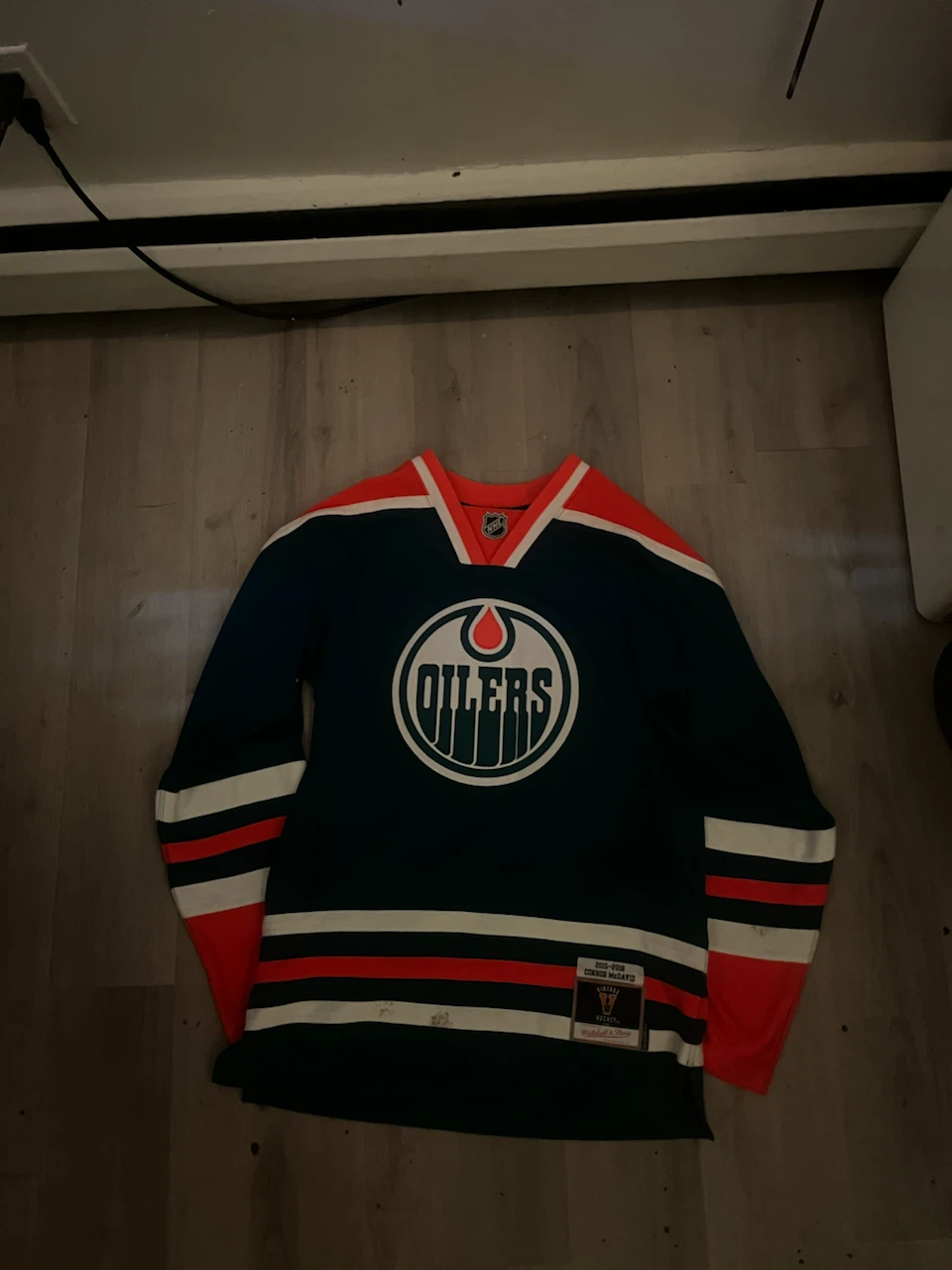Edmonton Oilers McDavid #97 Hockey Jersey 2015-2016 - photo 2