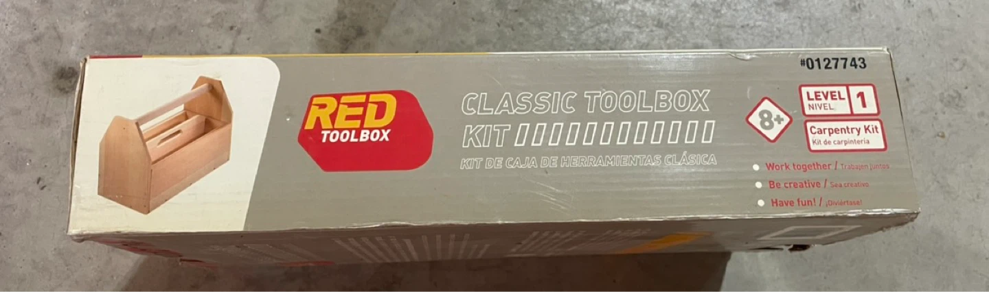 Vintage - NEW - Red Toolbox Classic Toolbox Kit - photo 4