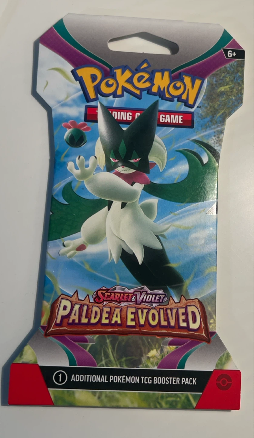 Pokémon Scarlet & Violet Paldea Evolved Booster Pack