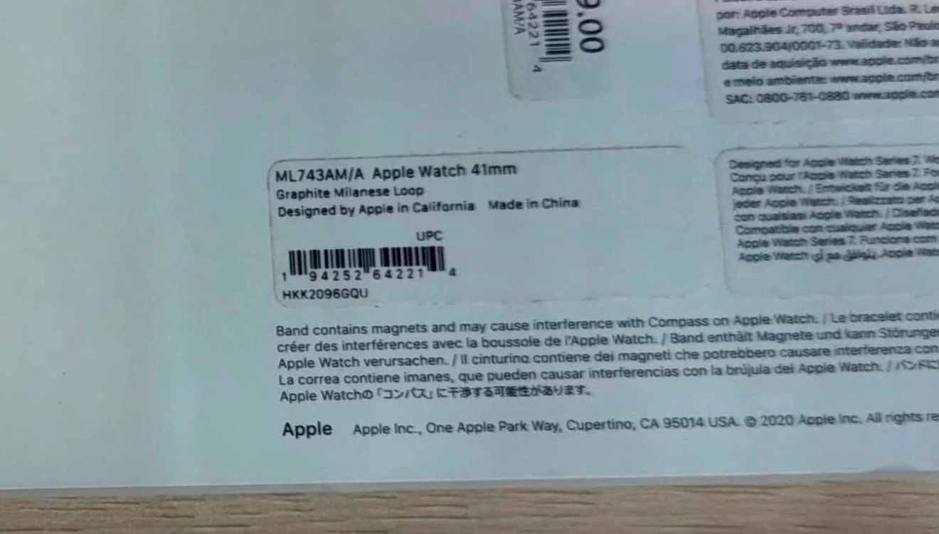 Apple Watch Milanese Loop 41mm Graphite - photo 2